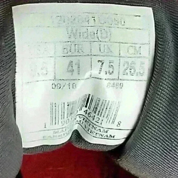 Brooks Adrenaline 19 GTS 9.5 WIDE Womens Running Shoes DNA Track Purple Black - Picture 8 of 9